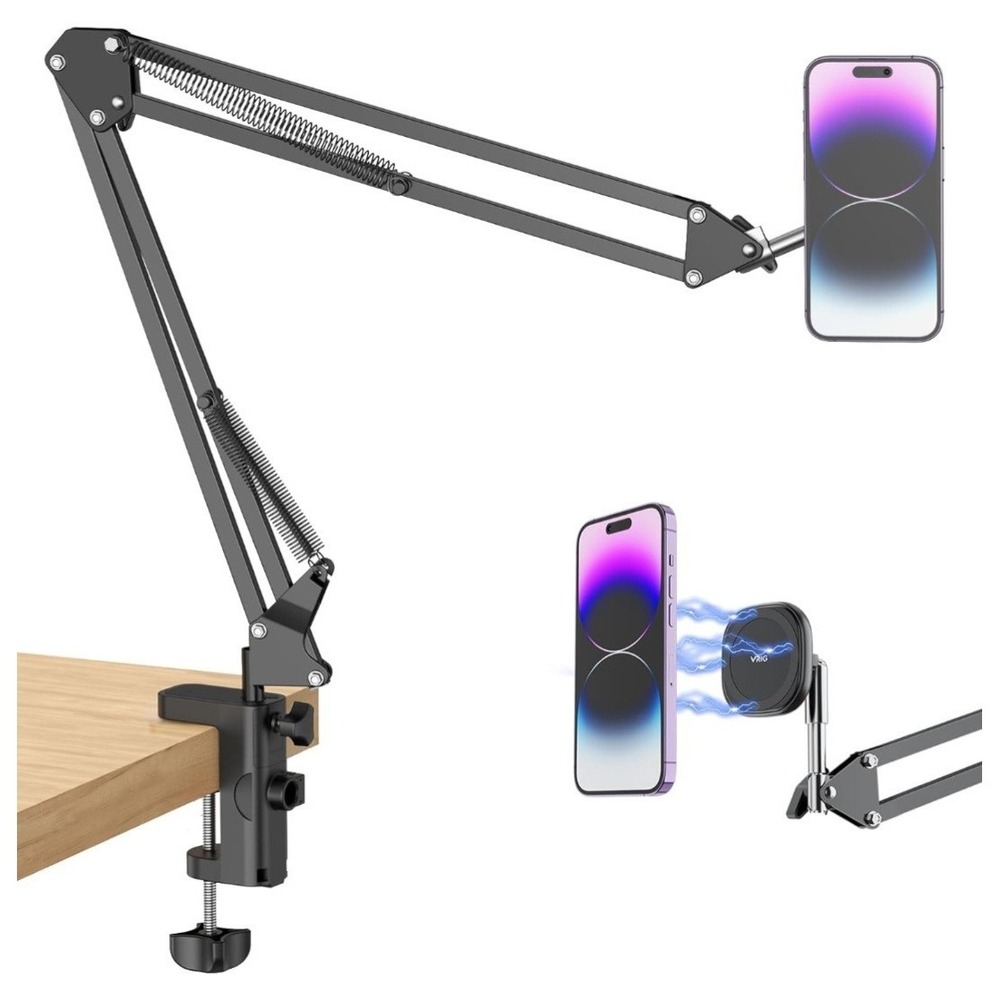 VRIG Magnetic Phone Holder Mount for Desk,MagSafe Flexible Overhead Phone Mou...